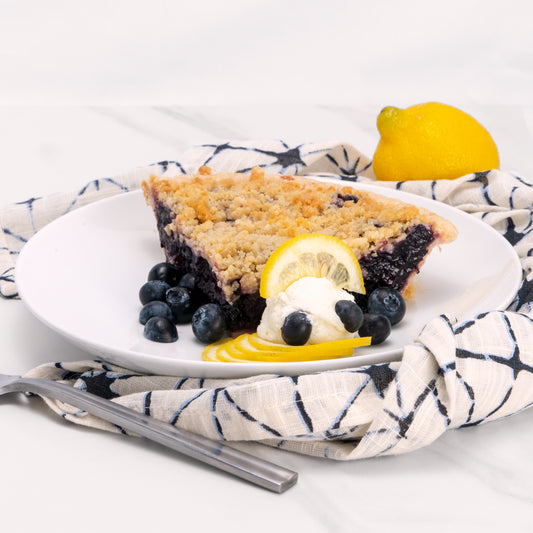 Blueberry Lemon Vodka Pie