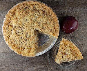 Gluten Free Apple Crumb Pie